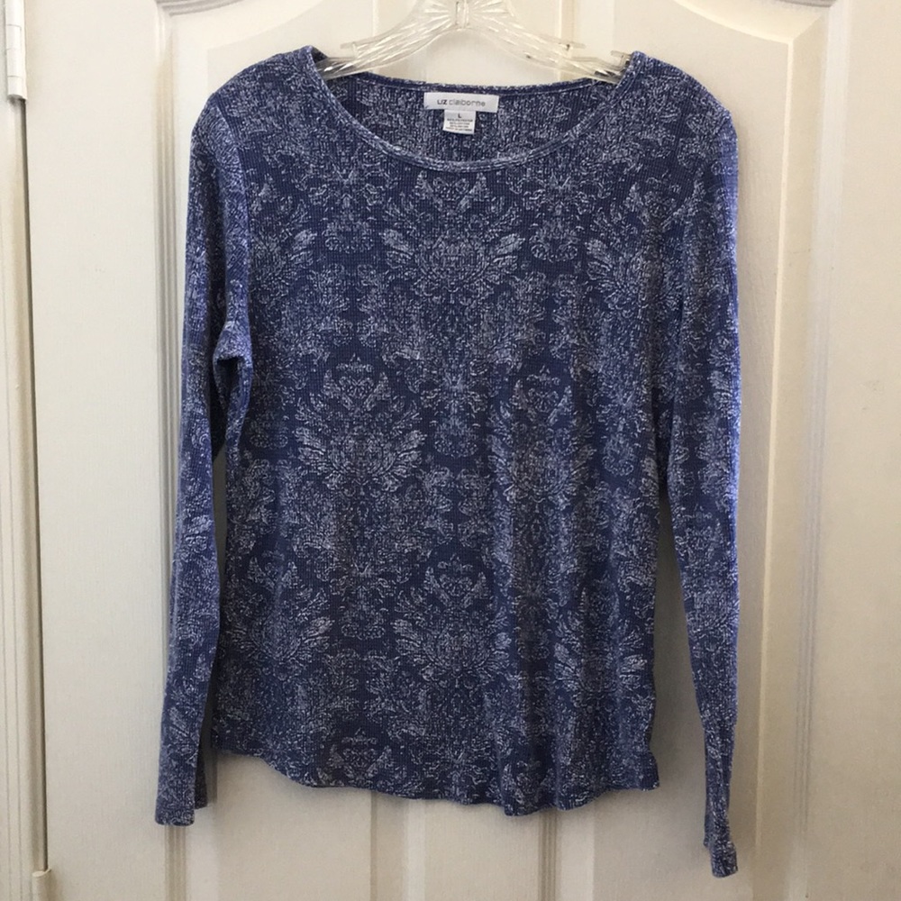 FINAL MARKDOWN Ladies’ Liz Claiborne Textured Top (L)